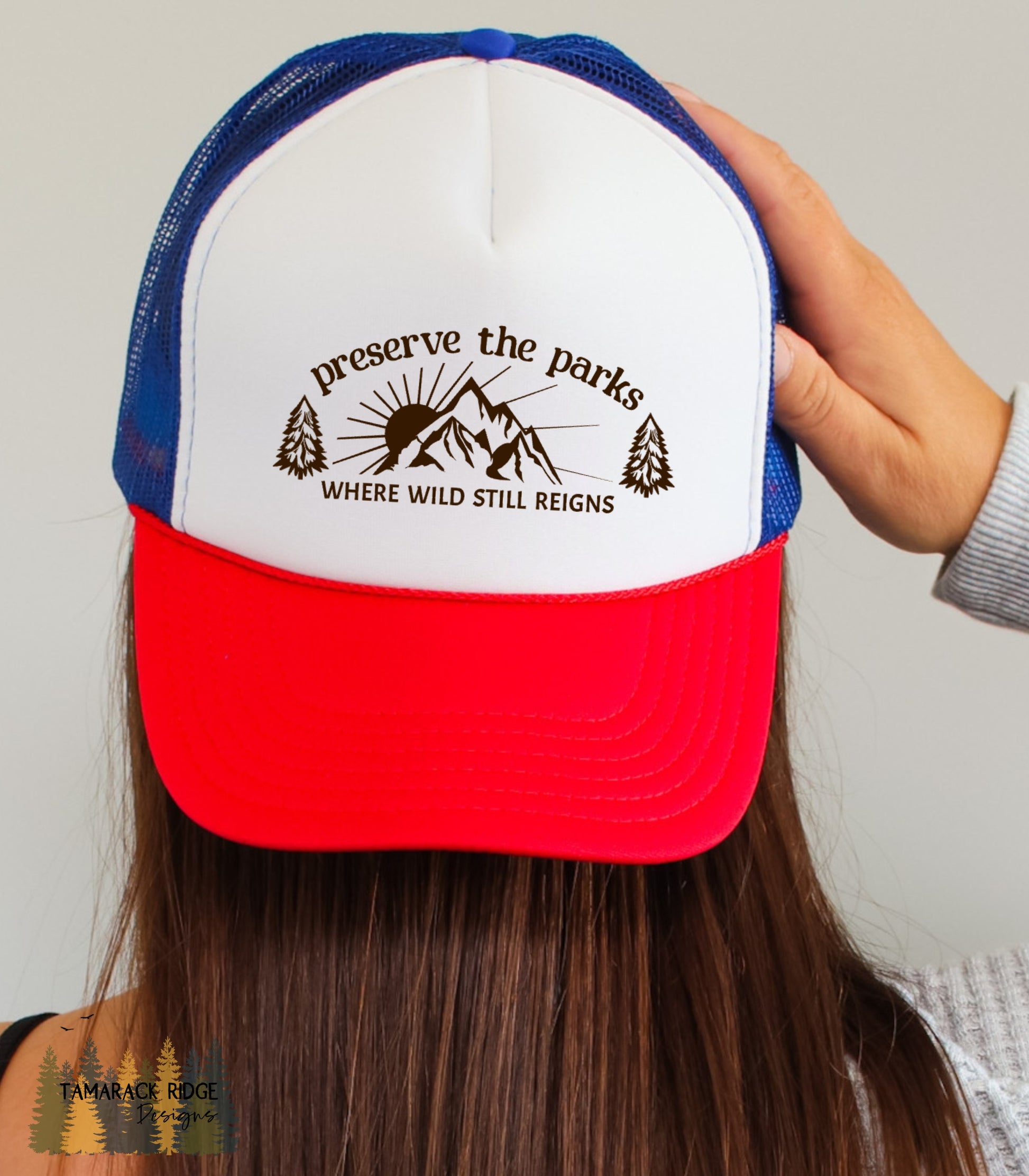 Protect Our Parks National Parks Resist Unisex Trucker Hat Hands Off Preserve the Parks Protest Hat Resistance Dad Hiking Hat Subtle FDT Hat