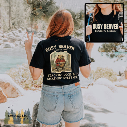 Busy Beaver Feminist T-Shirt