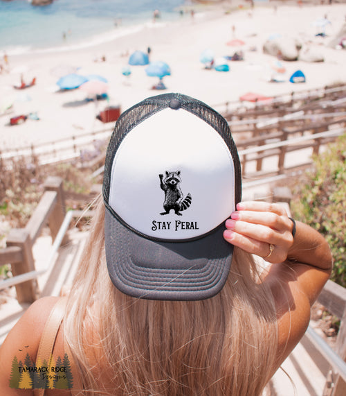 Stay Feral Trucker Hat