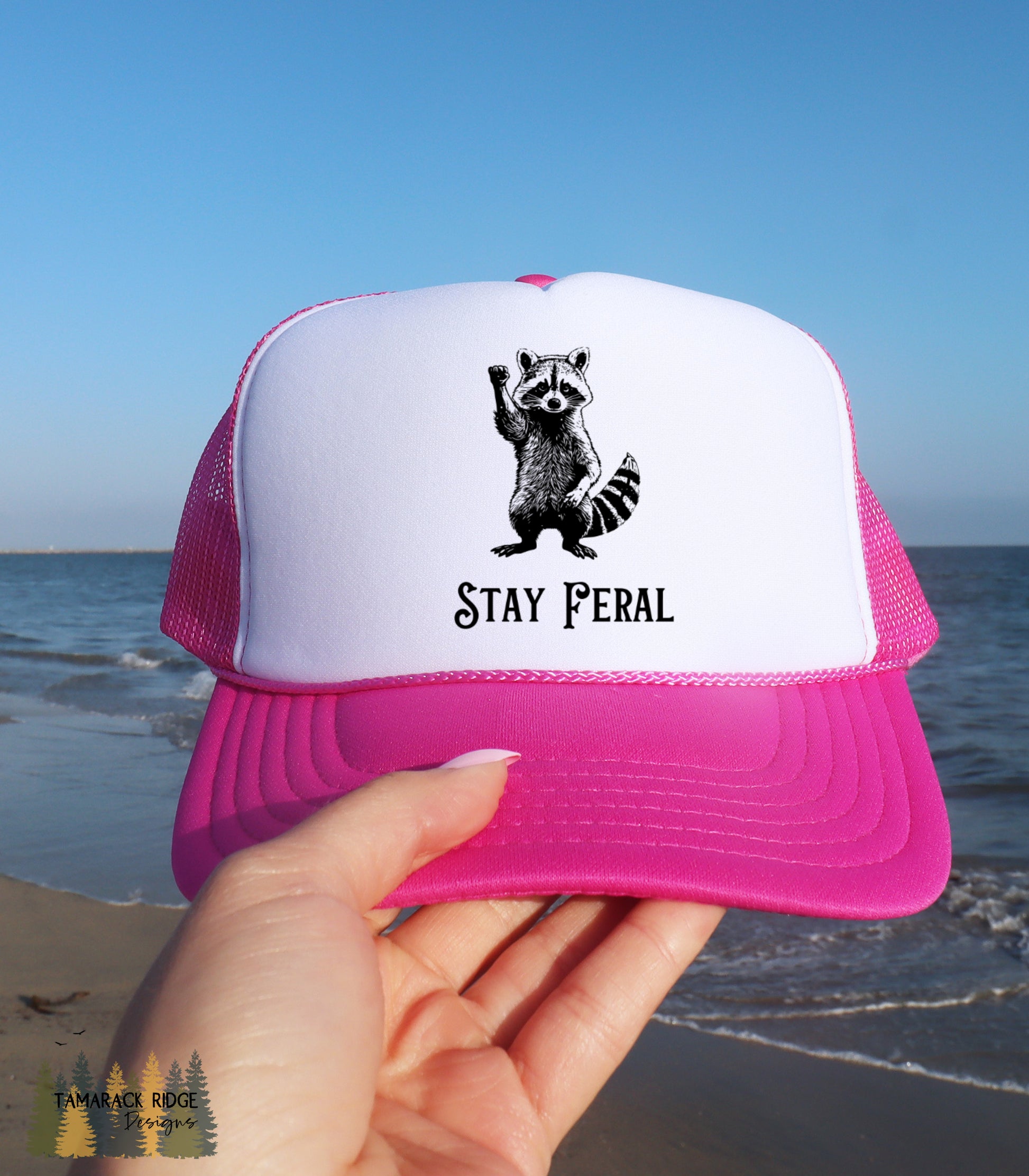 Stay Feral Trucker Hat