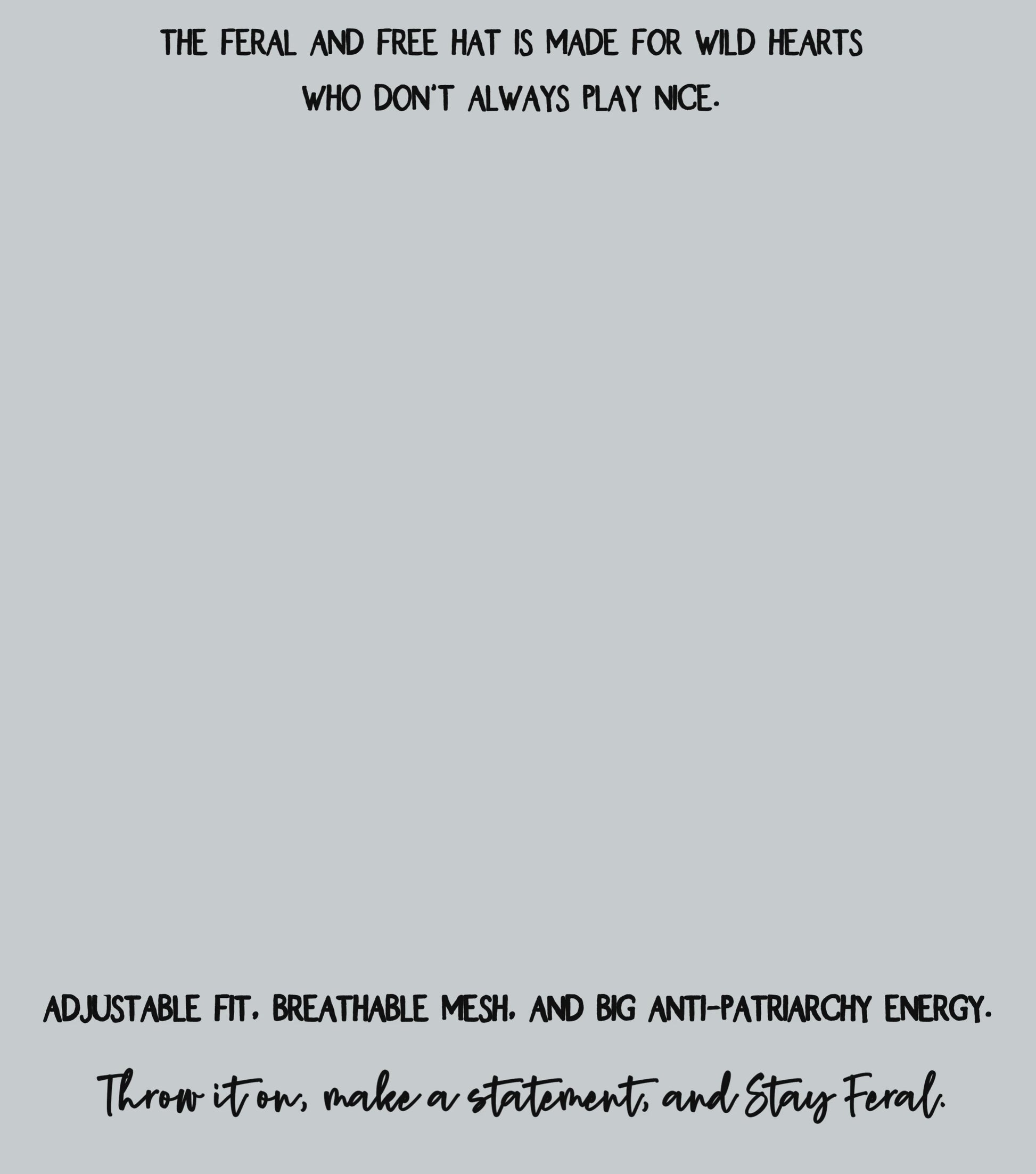 Feral and Free Unisex 4th of July Trucker Hat