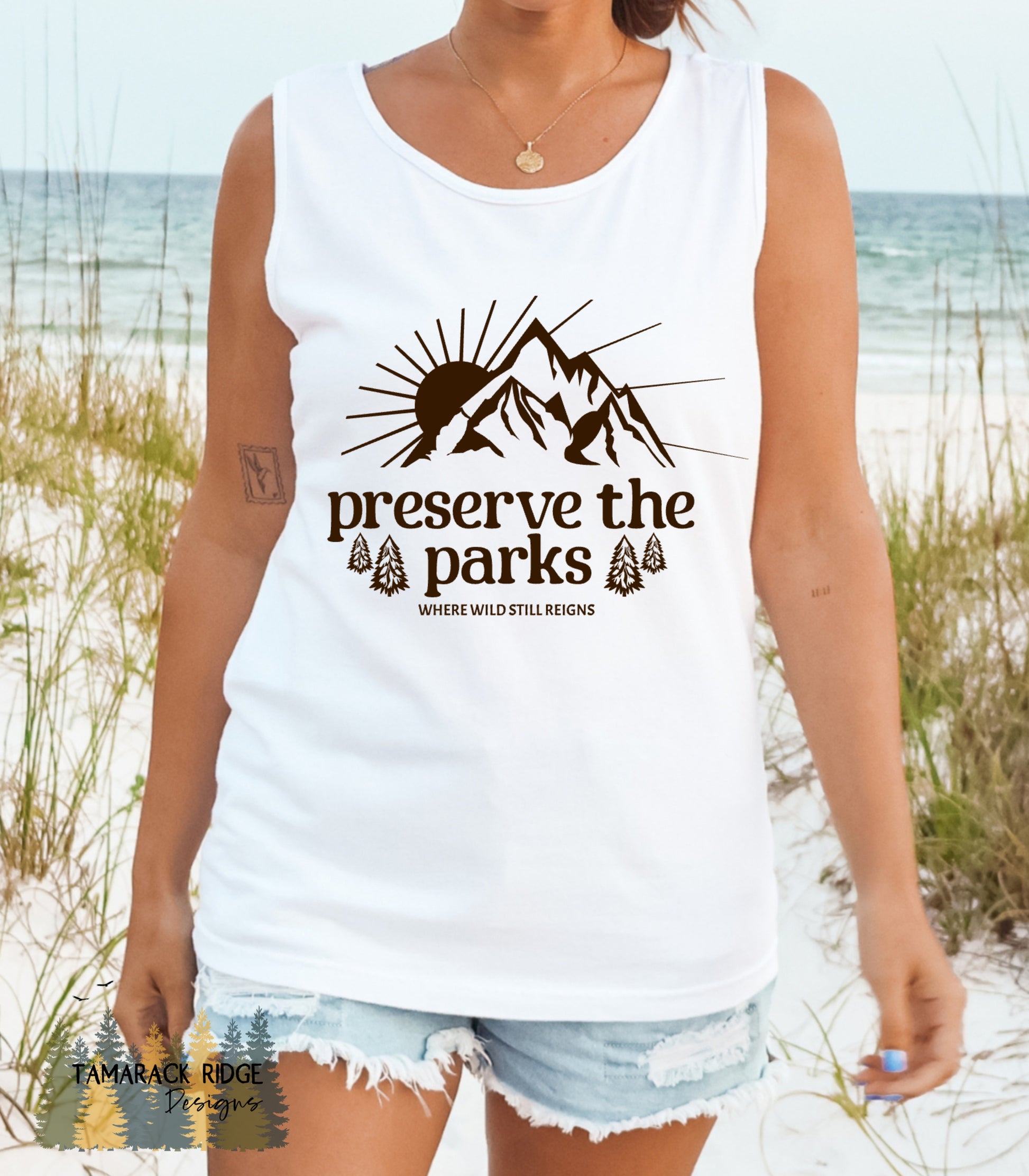 Protect Our National Parks Tank Top Resist TShirt Preserve The Parks Hands Off Environment Activist Earth Day No Kings in America Earth Day