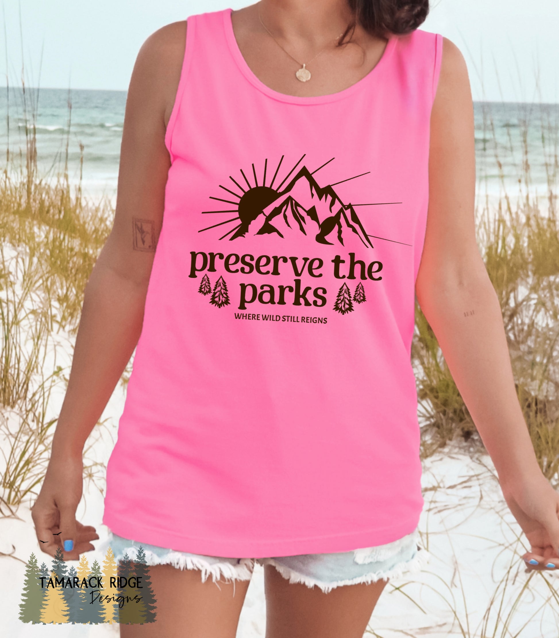 Protect Our National Parks Tank Top Resist TShirt Preserve The Parks Hands Off Environment Activist Earth Day No Kings in America Earth Day