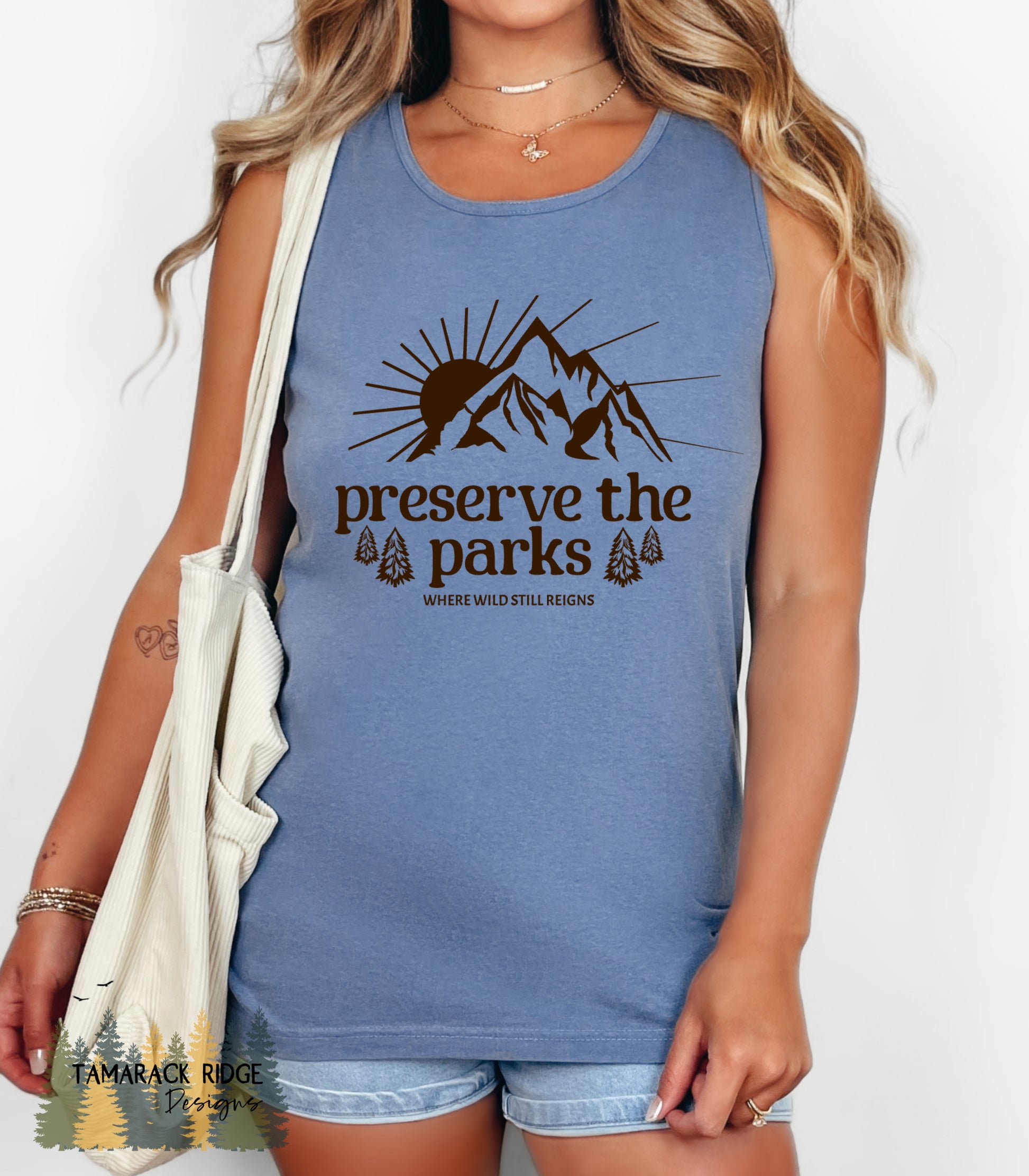 Protect Our National Parks Tank Top Resist TShirt Preserve The Parks Hands Off Environment Activist Earth Day No Kings in America Earth Day
