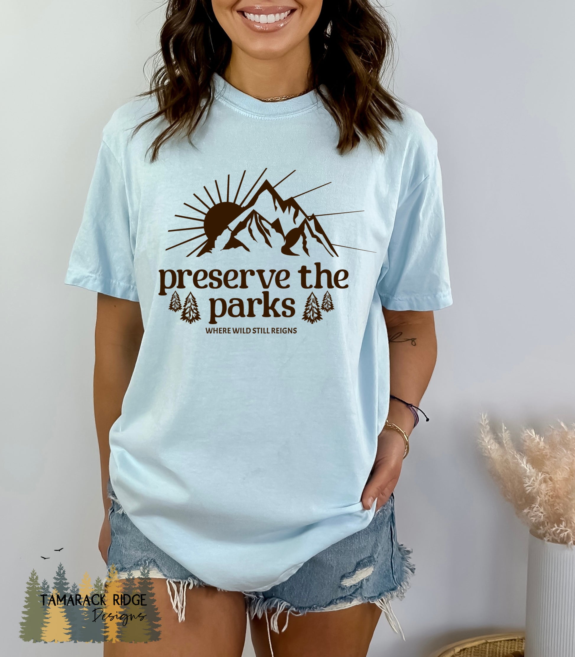 Preserve the Parks Hands Off Protect Our Parks National Parks Shirt Earth Day Shirt Save the Planet Granola Girl Gear Outdoor Lover Gift