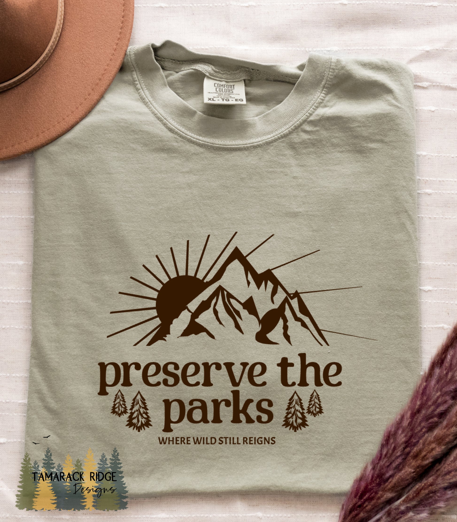 Preserve the Parks Hands Off Protect Our Parks National Parks Shirt Earth Day Shirt Save the Planet Granola Girl Gear Outdoor Lover Gift