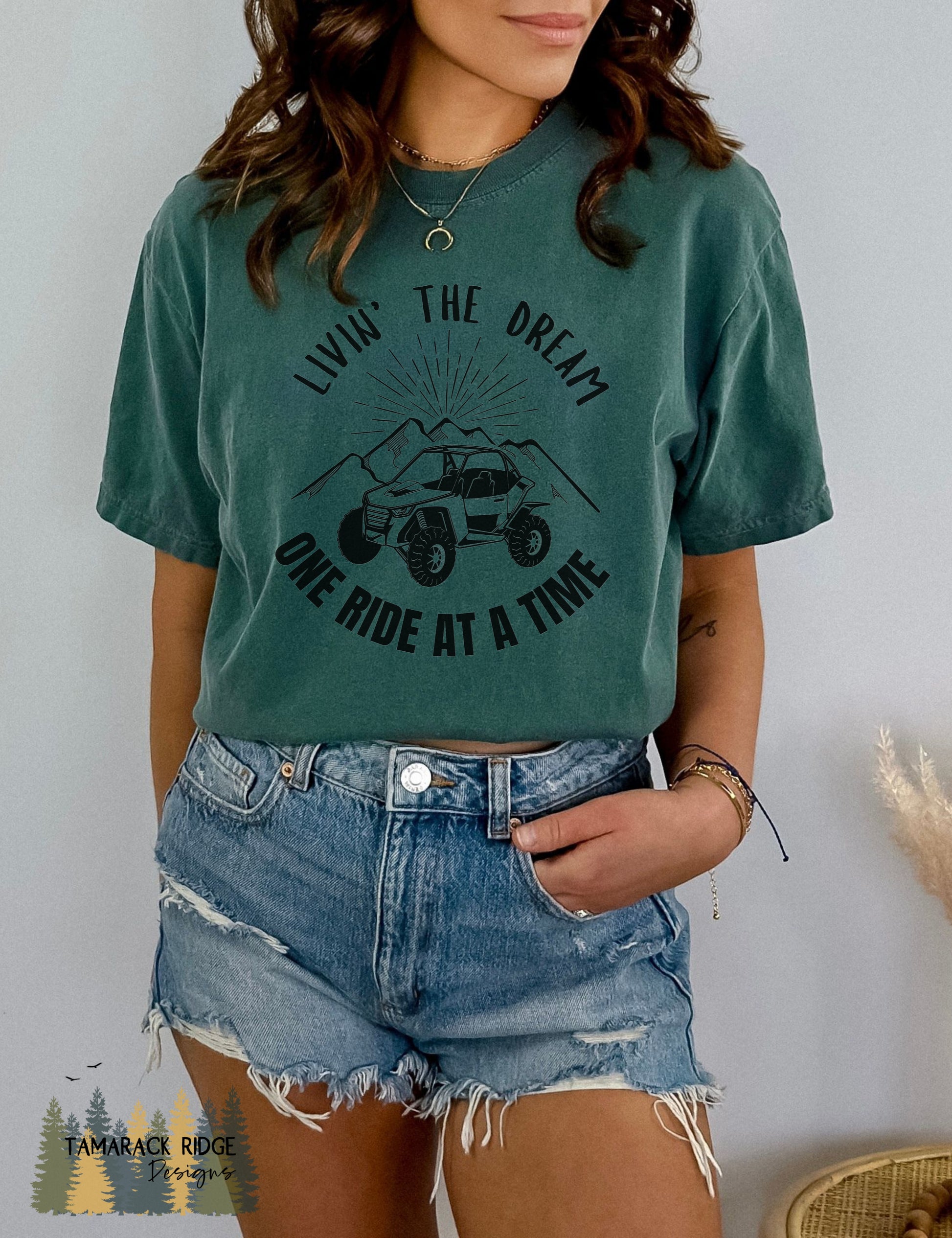 Livin' the Dream, One Ride at a Time Unisex T-Shirt