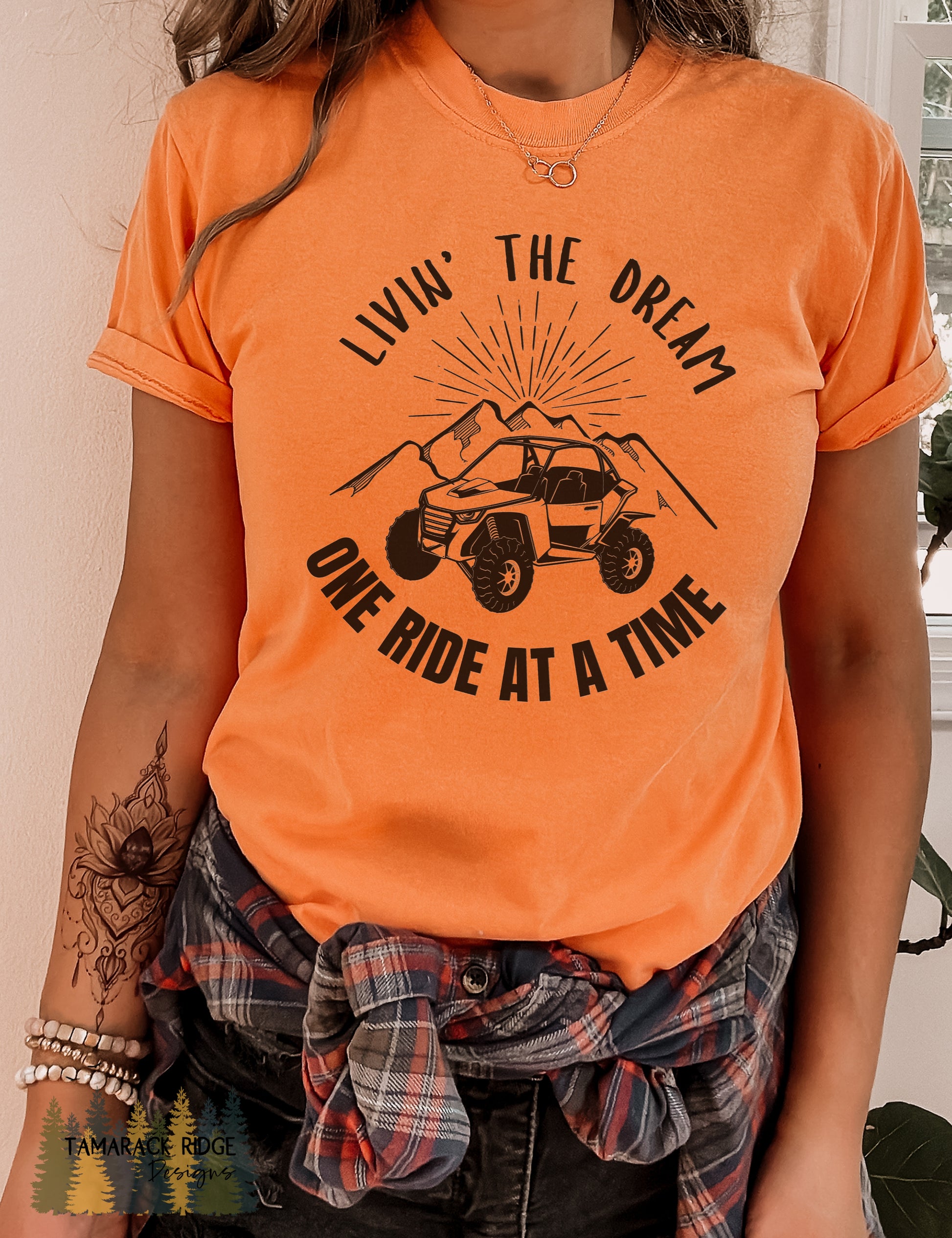Livin' the Dream, One Ride at a Time Unisex T-Shirt