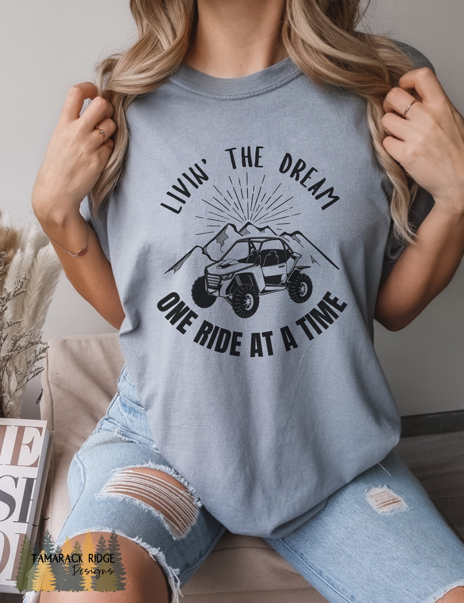 Livin' the Dream, One Ride at a Time Unisex T-Shirt