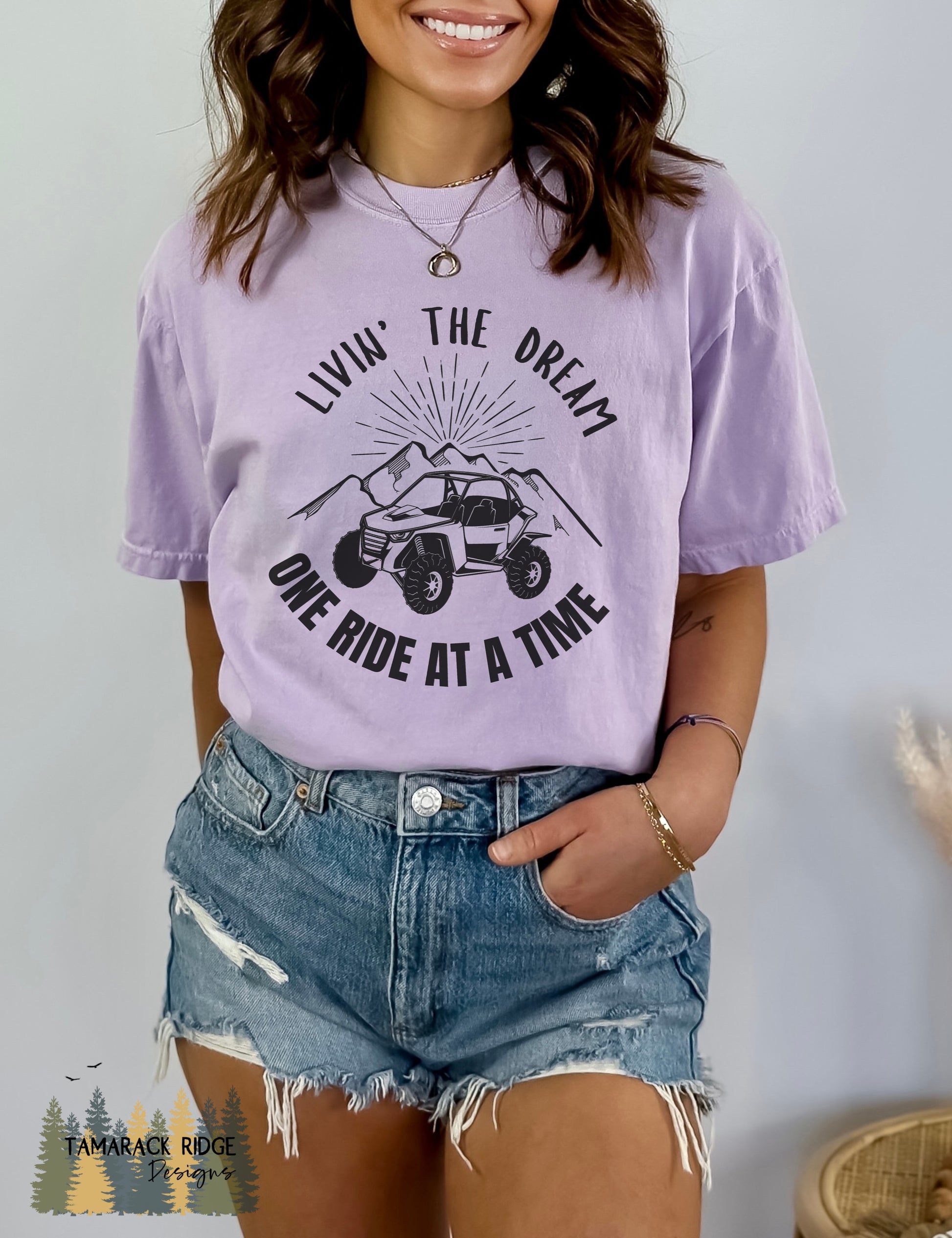 Livin' the Dream, One Ride at a Time Unisex T-Shirt