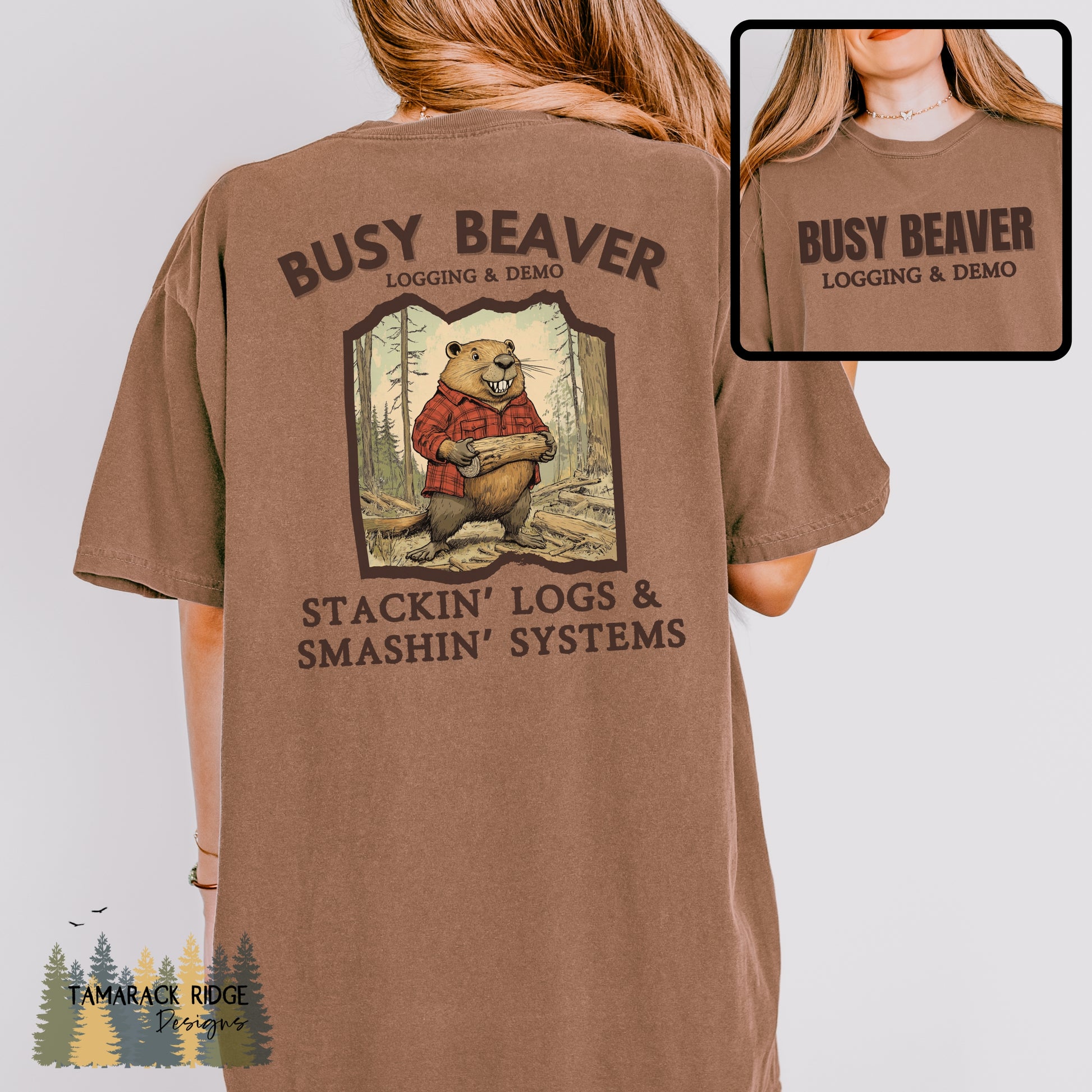 Busy Beaver Feminist T-Shirt