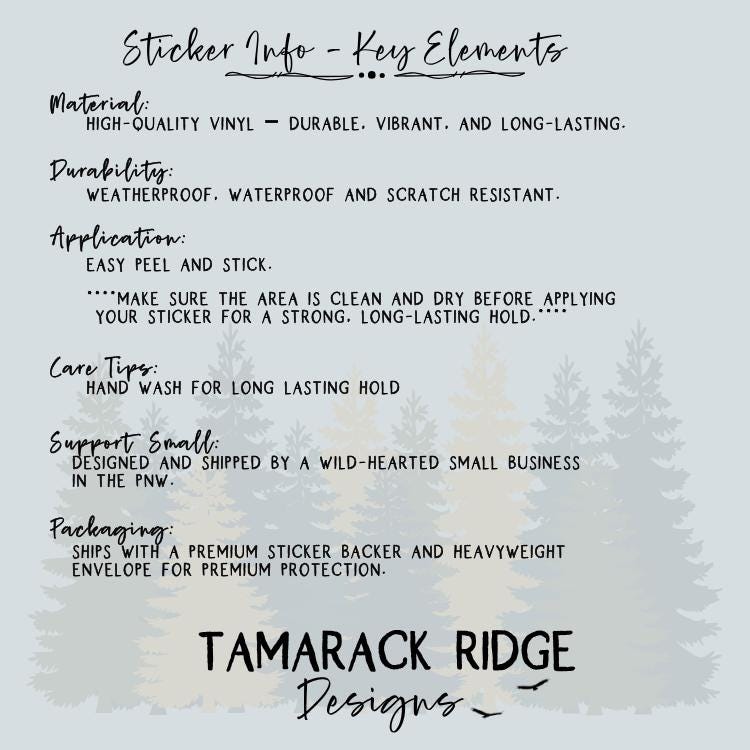 Stay Feral Sticker Raccoon Die Cut Sticker