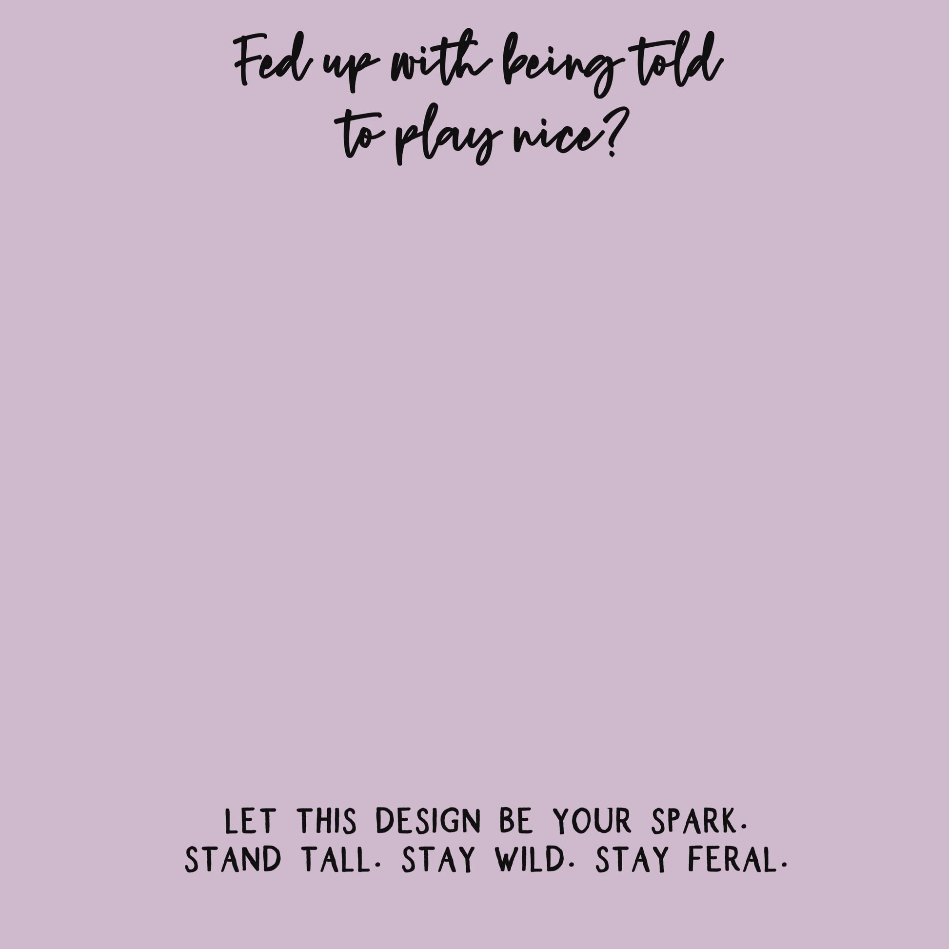 Stay Feral Raccoon Crewneck Sweatshirt